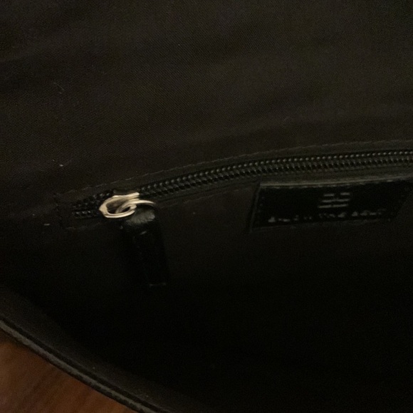 B-Low The Belt Black Envelope Style Studded Clutch Chic Modern Stylish - Picture 4 of 7